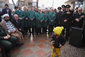 مراسم افتتاح اولین چایخانه امام رضا علیه السلام  شهر کرمان
