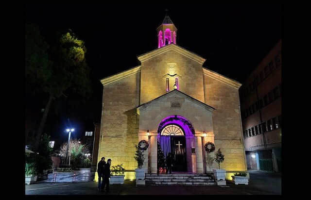 کلیسای مریم مقدس، تهران جشن سال نو در کلیسای تاریخی با محرابی کمنظیر در تهران + تصاویر