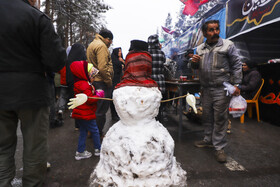 در حاشیهی مراسم پنجمین سالگرد شهادت حاج قاسم سلیمانی در کرمان