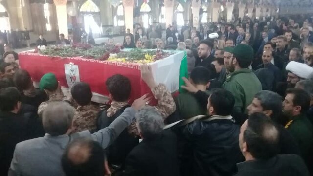 تشییع شهید جانباز و دو مدافع حرم در پاکدشت