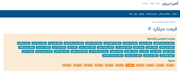 مقایسه قیمت میلگرد در بورس و بازار آزاد/ کدام بهصرفهتر است