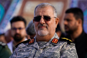 بازدید سردار محمد پاکپور، فرمانده نیروی زمینی سپاه پاسداران از بیمارستان تخصصی سیار امام حسین (ع) در سومین روز رزمایش پیامبر اعظم ۱۹
