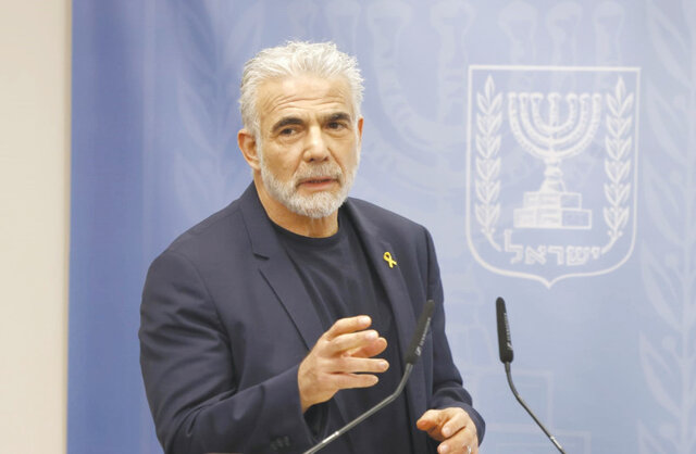 لاپید: بدترین شکست سیاست خارجی اسرائیل، در زمان نتانیاهو رقم خورد لاپید: بدترین شکست سیاست خارجی اسرائیل، در زمان نتانیاهو رقم خورد
