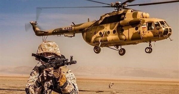 آرشیو تمرین بالگردهای رزمی هوانیروز سپاه در رزمایش پیامبر اعظم ۱۹