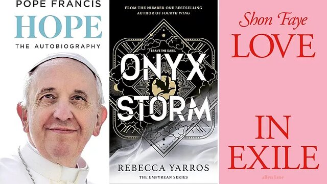 از زندگینامه پاپ تا کتاب جدید برنده نوبل