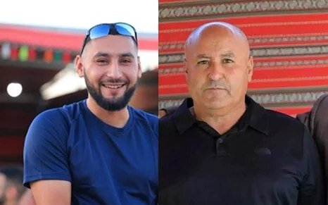 «یوسف الزیادنه» و پسرش «حمزه الزیادنه» صهیونیستها جنازه ۲ اسیر را در غزه پیدا کردند