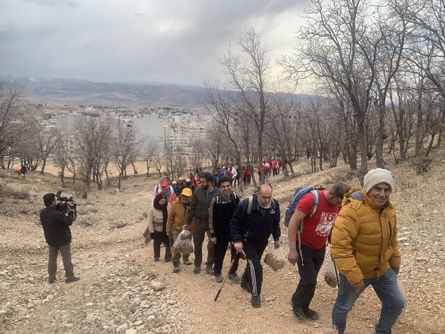 کوهنوردان یاسوجی ۲۰ هکتار درخت کاشتند