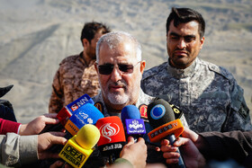 سردار محمد پاکپور، فرمانده نیروی زمینی سپاه در برگزاری مرحله نهایی رزمایش پیامبر اعظم ۱۹ نیروی زمینی سپاه