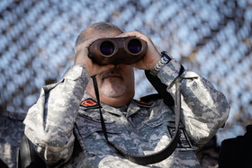 سردار محمد پاکپور، فرمانده نیروی زمینی سپاه در برگزاری مرحله نهایی رزمایش پیامبر اعظم ۱۹ نیروی زمینی سپاه