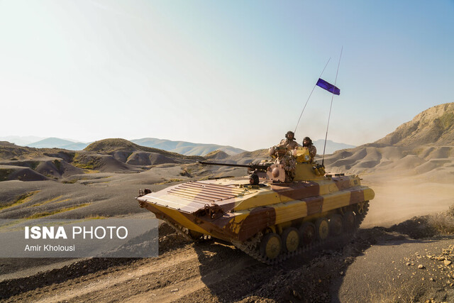 عکس آرشیوی است رزمایش مشترک ذوالفقار ۱۴۰۳ ارتش آغاز شد