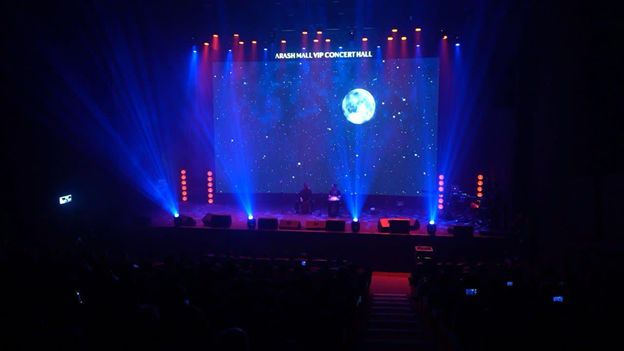 افتتاح یکی از بزرگترین و مجهزترین سالنهای کنسرت مناطق آزاد کشور و استان گیلان در مجتمع تجاری، تفریحی و فرهنگی آرش مال زیبا