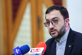 سخنرانی حامد علامتی، مدیرعامل کانون پرورش فکری کودکان و نوجوانان در نشست خبری نهمین جشنواره ملی اسباب بازی