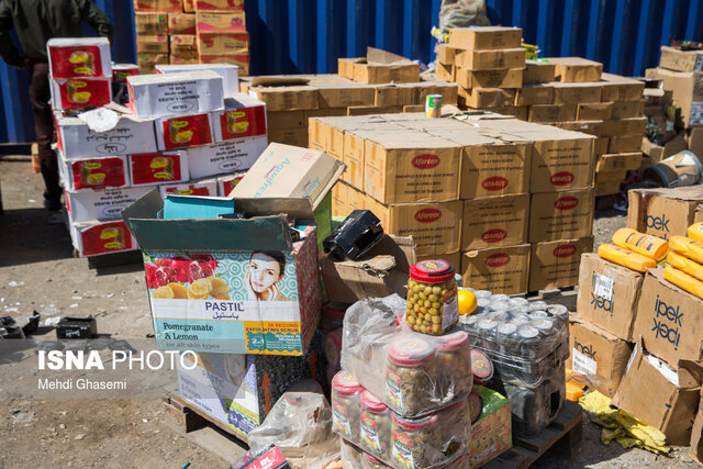 تصویر آرشیوی است کدام گروههای کالایی در صدر محصولات قاچاق در استان سمنان است؟