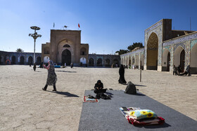 مراسم معنوی اعتکاف درکرمان