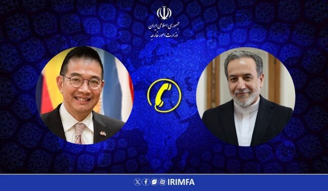 دعوت عراقچی از همتای تایلندی خود برای سفر به تهران دعوت عراقچی از همتای تایلندی خود برای سفر به تهران