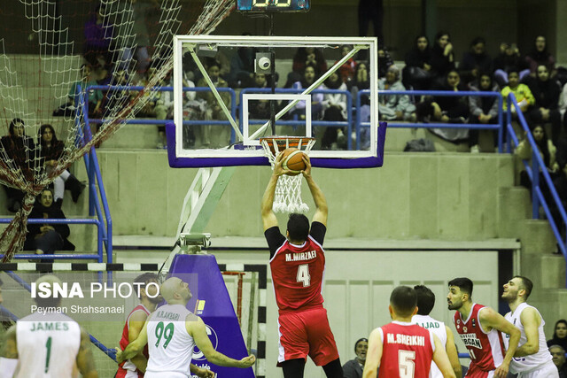 عکس آرشیوی است پیروزی شهرداری گرگان در بازی اول سری یکچهارم نهایی