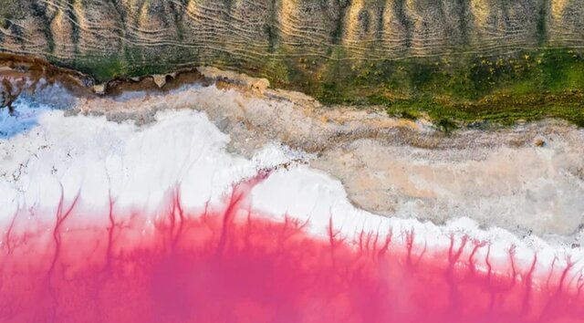 از دریاچهای به رنگ آدامس صورتی تا جزیره کدو زرد خالدار