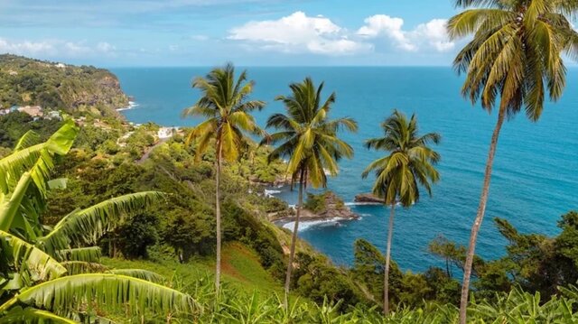 از دریاچهای به رنگ آدامس صورتی تا جزیره کدو زرد خالدار