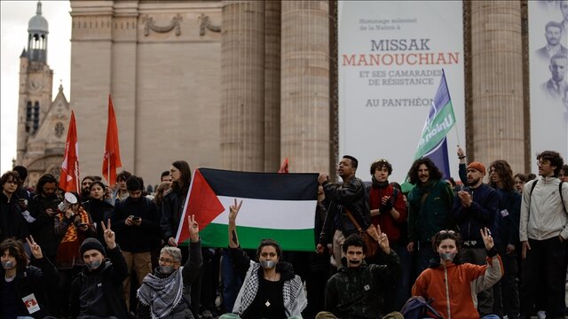 راهپیمایی سراسری حامیان فلسطین در اروپا 