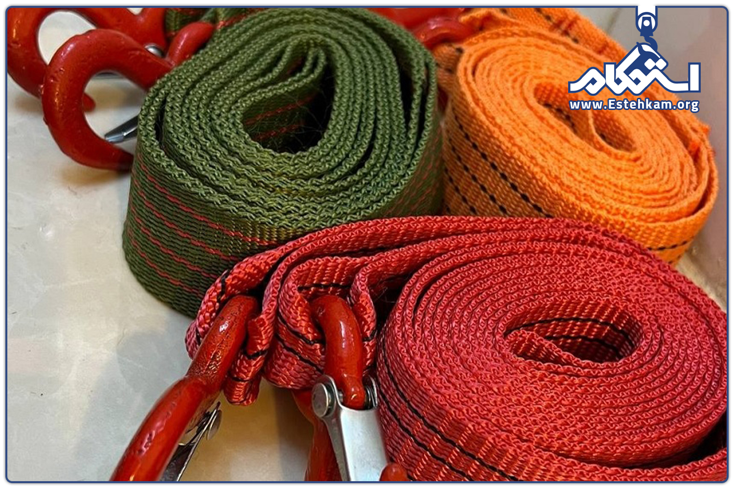 تسمه جرثقیل و حمل بار/ ابزاری برای جابهجایی بارهای سنگین