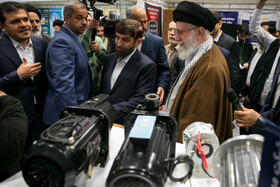 بازدید رهبر انقلاب از نمایشگاه پیشگامان پیشرفت، رویداد ملی توانمندیها و دستاوردهای بخش خصوصی