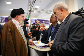 بازدید رهبر انقلاب از نمایشگاه پیشگامان پیشرفت، رویداد ملی توانمندیها و دستاوردهای بخش خصوصی