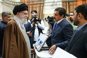 بازدید رهبر انقلاب از نمایشگاه پیشگامان پیشرفت، رویداد ملی توانمندیها و دستاوردهای بخش خصوصی