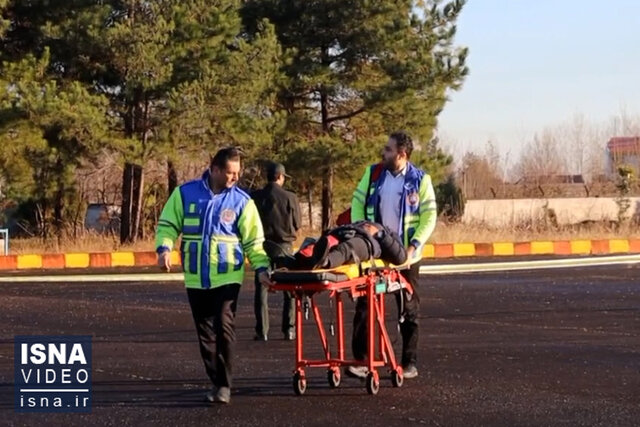 ویدیو/ مانور وضعیت اضطراری و بحران فرودگاه رشت ویدیو/ مانور وضعیت اضطراری و بحران فرودگاه رشت