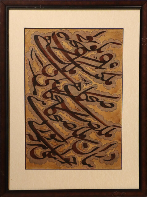 نمایشگاه مجازی در ایسنا/خطوطی که گویی از دل قاجاریه برخاستهاند!