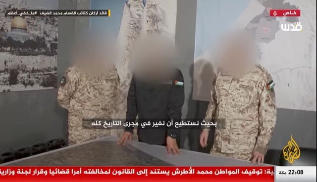 گردانهای القسام تصاویر منحصر به فردی از «محمد الضیف» و «یحیی السنوار» منتشر کرد
