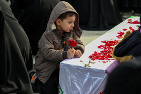 بازگشت پیکر مطهر ۴۱ شهید دفاع مقدس از مرز شلمچه