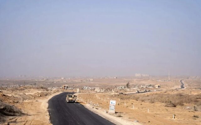 محور نتزاریم در جنوب غرب شهر غزه مقاومت فلسطین: عدم عقبنشینی اشغالگران، توافق را به خطر میاندازد