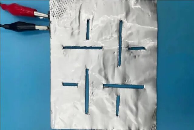 ابداع یک «باتری حفرهدار» برای پوشیدنیها ابداع یک «باتری حفرهدار» برای پوشیدنیها