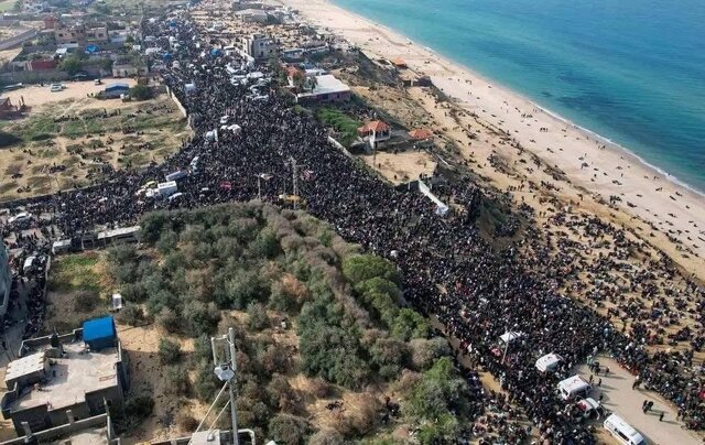 آغاز روند بازگشت فلسطینی‌ها به شمال نوار غزه