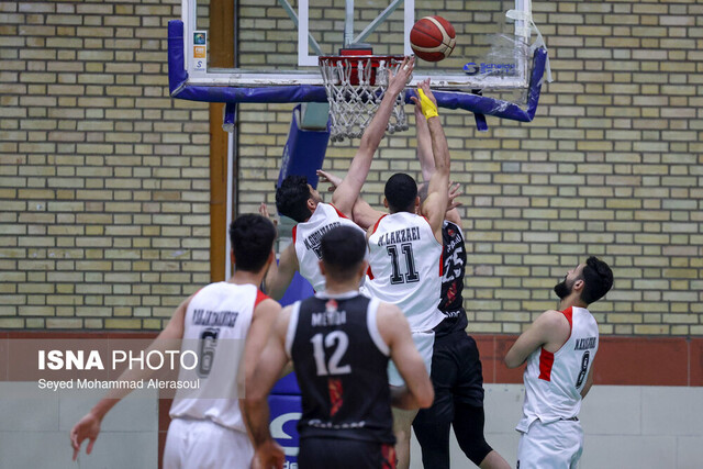 عکس تزئینی است پایان هفته بیستم لیگ بسکتبال با شکست شهرداری گرگان