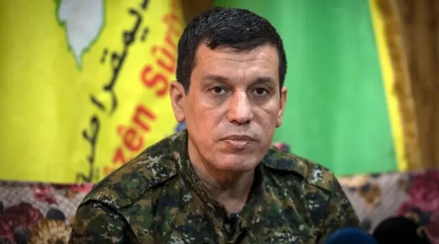 پیام تبریک فرمانده «قسد» به الجولانی و دعوت از او برای سفر به شمال شرق سوریه پیام تبریک فرمانده «قسد» به الجولانی و دعوت از او برای سفر به شمال شرق سوریه