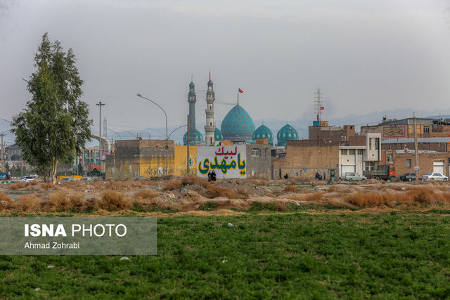 عکس آرشیوی است آلودگیهای زیست محیطی اطراف مسجد مقدس جمکران برطرف شود