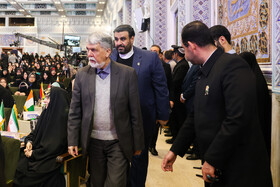 حضور سید عباس صالحی، وزیر فرهنگ و ارشاد اسلامی در اختتامیه چهل و یکمین دوره مسابقات بین المللی قرآن کریم