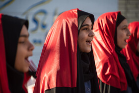 آیین نواختن زنگ انقلاب اسلامی در مدارس شیراز