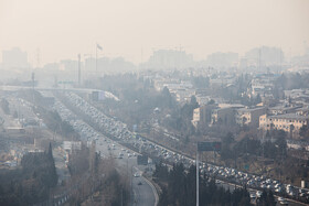 افزایش آلودگی هوای تهران با بروز وارونگی دما