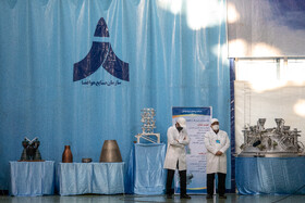 بازدید رئیس جمهور از توانمندیهای دفاعی و فضایی وزارت دفاع