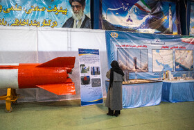 بازدید رئیس جمهور از توانمندیهای دفاعی و فضایی وزارت دفاع