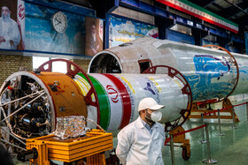 بازدید رئیس جمهور از توانمندیهای دفاعی و فضایی وزارت دفاع