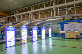 بازدید رئیس جمهور از توانمندیهای دفاعی و فضایی وزارت دفاع