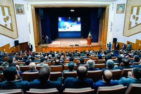 سید ستار هاشمی وزیر ارتباطات و فناوری اطلاعات در مراسم بزرگداشت روز فناوری فضایی