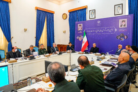 مسعود پزشکیان، رئیس جمهور در اولین جلسه شورای عالی فضایی در دولت چهاردهم