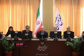 حضور رئیس مجلس و وزرای کشور و راه و شهرسازی در کمیسیون امنیت ملی