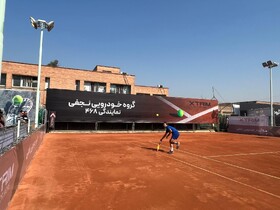 پایان تنیس جام کارون در اهواز با قهرمانی یزدانی