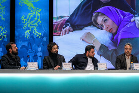 نشست خبری فیلم آبستن در روز سوم جشنواره فیلم فجر