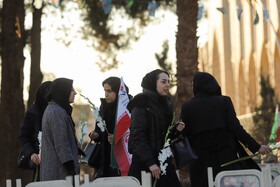 تجدید میثاق جهادگران جهاددانشگاهی واحد اصفهان با شهدا